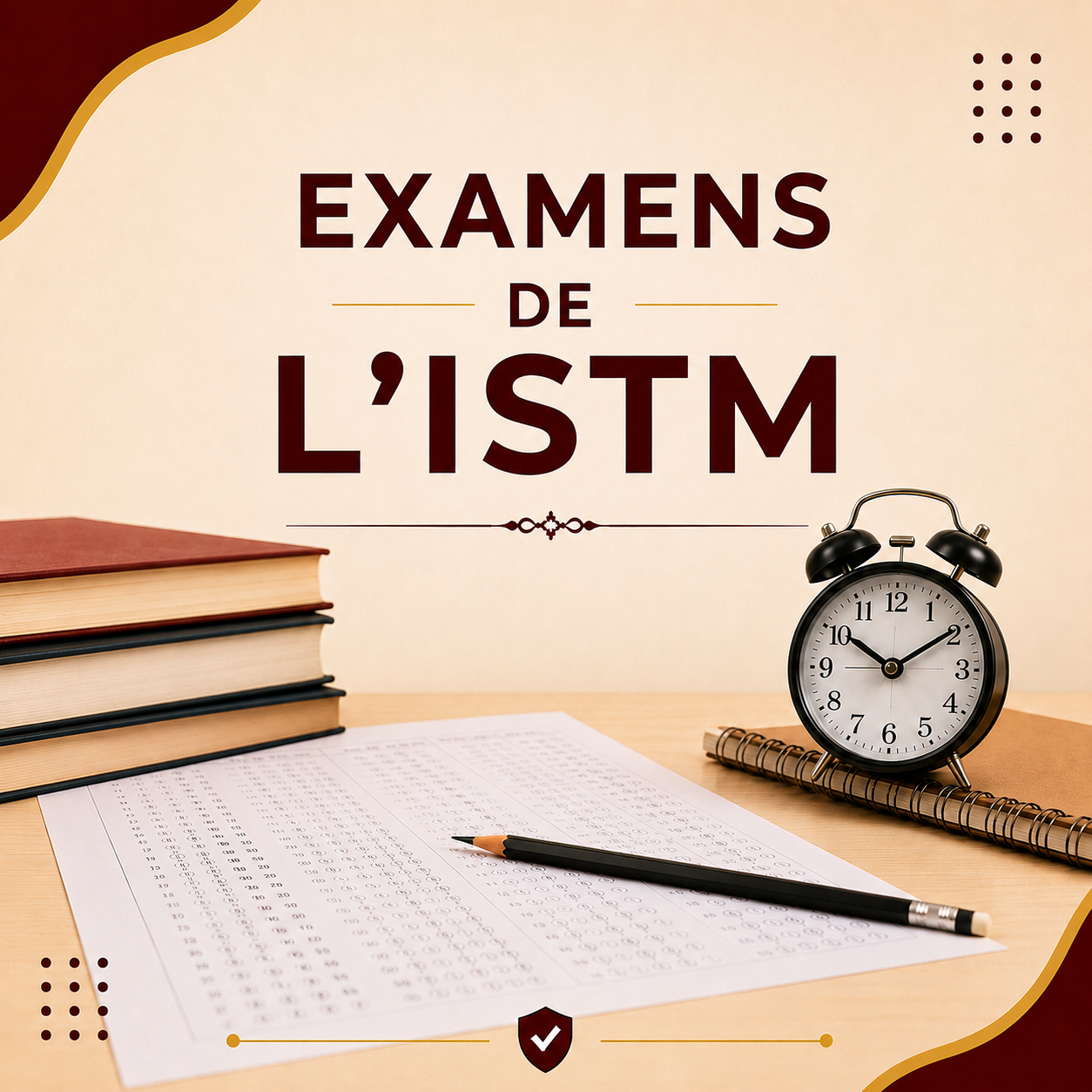 Planning des Examens de rattrapage du premier semestre 2025-2026